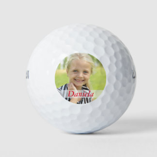 selber gestalten mit deinem Foto und Namen Golfball