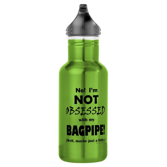 Selbesessene Bagpipe Edelstahlflasche (Rechts)