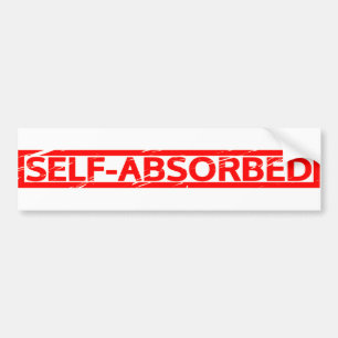 Selbst absorbierte Briefmarke Autoaufkleber
