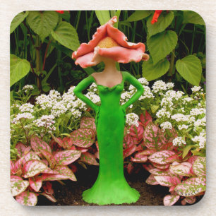 SELBST - AUSREICHENDER GARTEN - Art-Untersetzer Getränkeuntersetzer