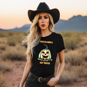 Selbst Baddies erhalten Saddies Evil Pumpkin T-Shirt