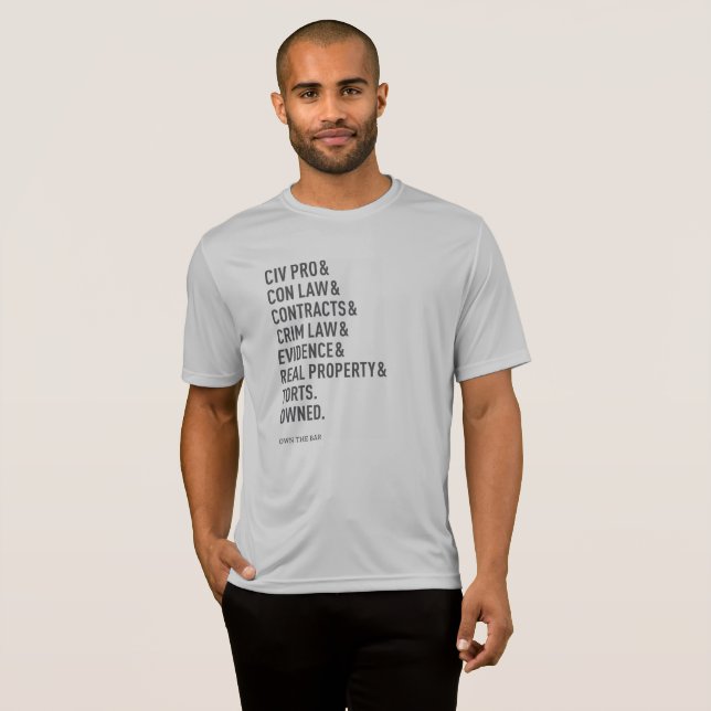 Selbst der Männer das Bar-T-Shirt T-Shirt (Vorne ganz)