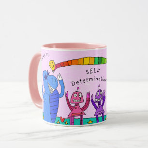 "Selbst Entschlossenheit im Haus des Vergnügens" R Tasse