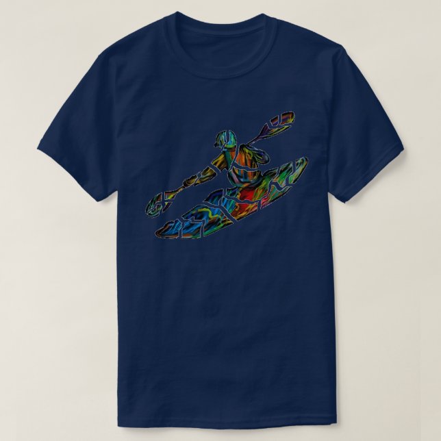 Selbst fließen T-Shirt (Design vorne)