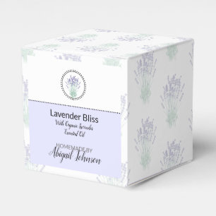 Selbst gemachtes Bad u. Körper, die   Lavendel Geschenkschachtel