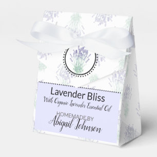 Selbst gemachtes Bad u. Körper, die   Lavendel Geschenkschachtel