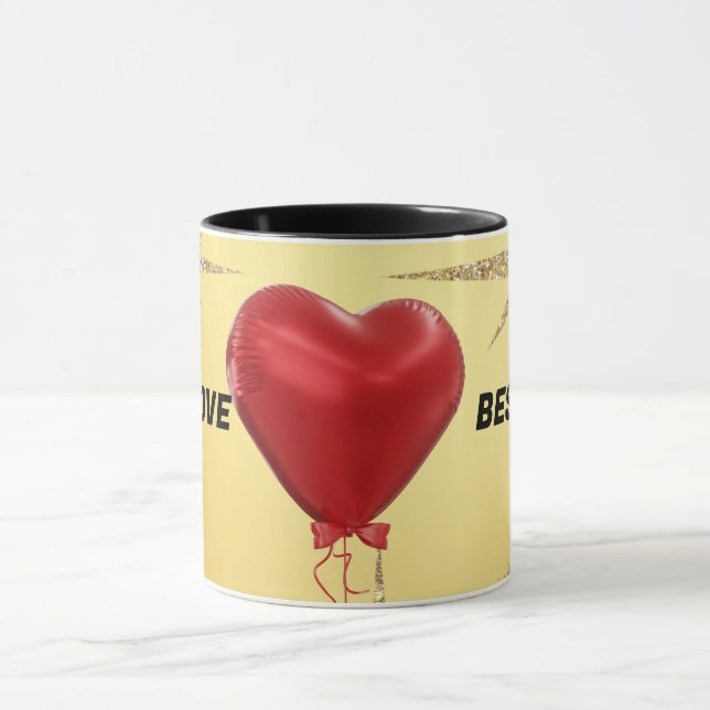 Selbst Liebe - Beste Liebe Tasse (Zentrum)