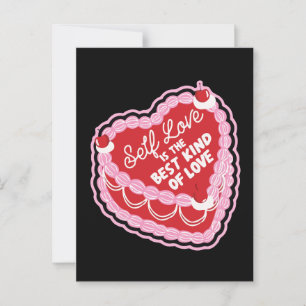 Selbst-Liebe ist die beste Art von Liebe ästhetisc Postkarte