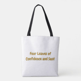 Selbst Liebe Vierblättriges Kleeblatt Tote Bag - I Tasche