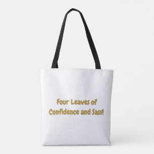 Selbst Liebe Vierblättriges Kleeblatt Tote Bag - I Tasche