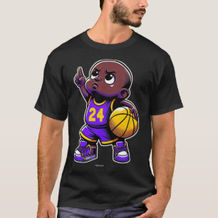 Selbstbewusster und emotionaler kleiner Ller ehrt T-Shirt