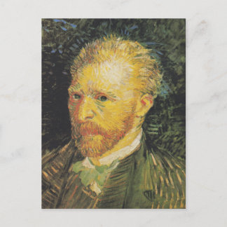 Selbstbildnis von Vincent van Gogh 1887 Postkarte