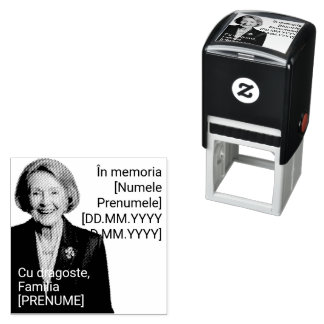 Selbstfärbender Stempel für immer