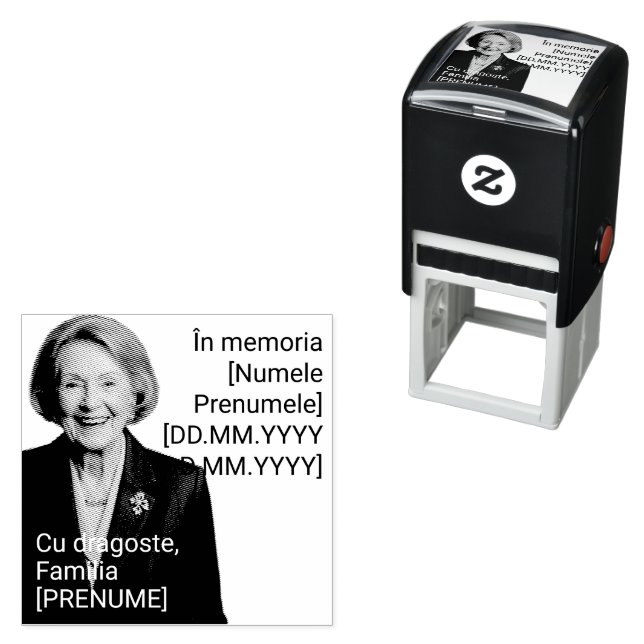 Selbstfärbender Stempel für immer (Beispiel)