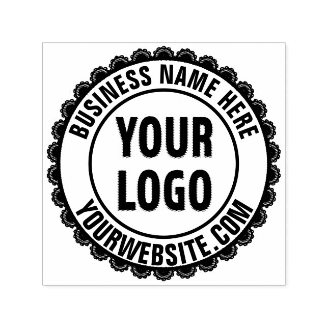 Selbstfarbige Briefmarke für Firmenlogos hinzufüge Permastempel (Design)