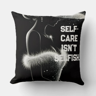 Selbstfürsorge ist kein egoistischer minimalistisc kissen