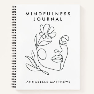 Selbstfürsorgetherapiedenken-Notebook Notizbuch