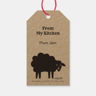 Selbstgebackene Geschenketiketten Geschenkanhänger