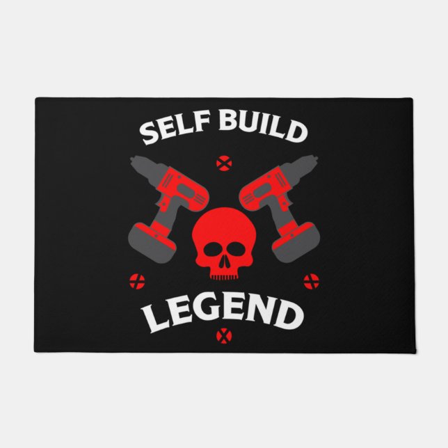 selbstgebaute Zuhause Fußmatte (Vorderseite)