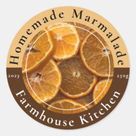 Selbstgemachte anpassbare Marmelade Sticker