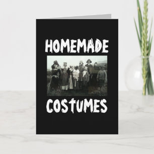 SELBSTGEMACHTE HALLOWEEN-KOSTÜME FUNNY GRÜßKARTE KARTE