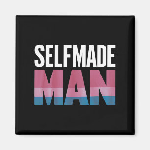 Selbstgemachter Mann Transgender Trans Pride Flagg Magnet