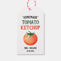 Selbstgemachter Tomatenketchup mit rotem Tomatenmu