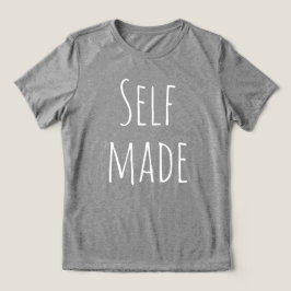 Selbstgemachtes Damen T-Shirt Tri-Blend Shirt