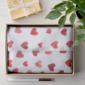 Selbstgemachtes Valentinsgeschenk für Freund Seidenpapier