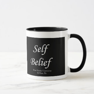 Selbstglaubenskaffee-Tasse Tasse