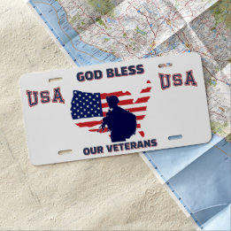 Selbsthilfegruppe für Veteranen US Nummernschild