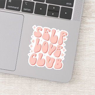 Selbstklub, Liebe, psychische Gesundheit Aufkleber