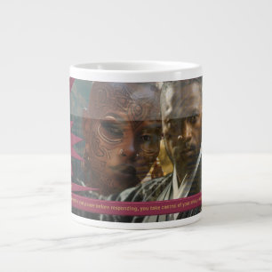"Selbstkontrolle ist DEINE Superkraft" Jumbo-Tasse