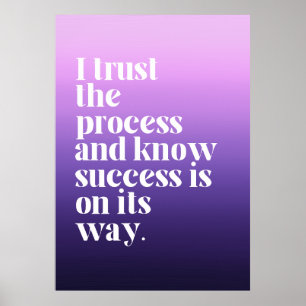 Selbstliebe-Bestätigungsplakat Poster