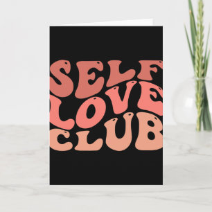 Selbstliebe-Club Selbstliebe Inspirierendes Zitat Karte
