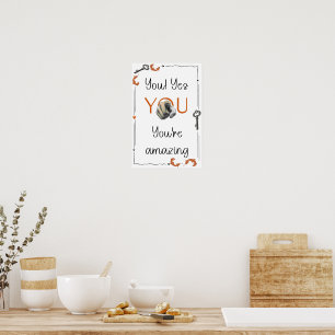 Selbstliebe-Erinnerungsgeschenk für jemanden Beson Poster