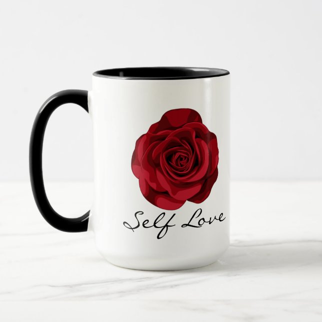 Selbstliebe-Tasse Tasse (Links)