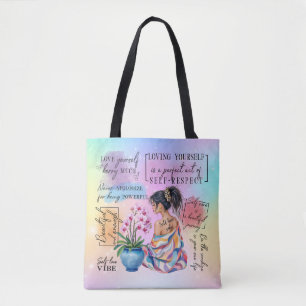 Selbstliebe-Vibes Empowerment-Ästhetik Tasche