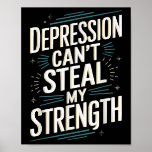 Selbstmord Bewusstsein Depression Angst Psychische Poster