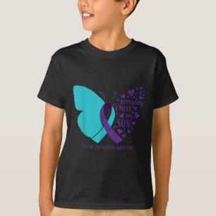 Selbstmord Bewusstsein Sohn Geschenke Liebe Erinne T-Shirt