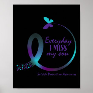Selbstmord Bewusstseinsverhütung Son Love Memory, Poster