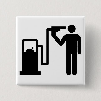 Selbstmord durch Benzin Button