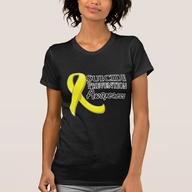 Selbstmord-Verhinderungs-Bewusstseins-Band T-Shirt (Vorderseite)