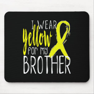 Selbstmordbewusstsein, das ich für meinen Bruder g Mousepad
