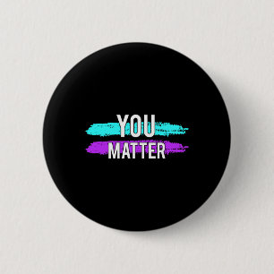 Selbstmordbewusstsein, das Sie Problem Design Gesc Button