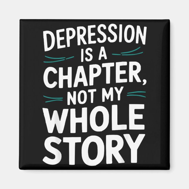 Selbstmordbewusstsein Depression Angst Geistesgesu Magnet (Vorne)