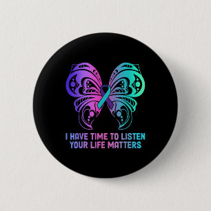 Selbstmordbewusstsein Psychische Gesundheit - ich Button