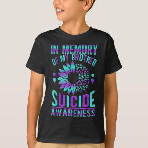 Selbstmordbewusstsein Selbstmordprävention Unterst T-Shirt