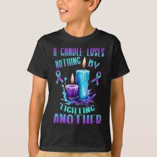 Selbstmordbewusstsein Selbstmordprävention Unterst T-Shirt