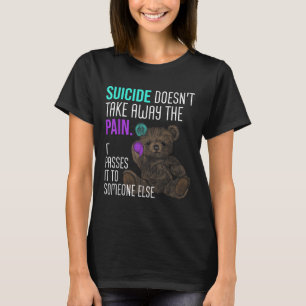 Selbstmordbewusstsein Semicolon Psychische Gesundh T-Shirt